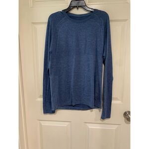 Lululemon Blue Long Sleeve Top L